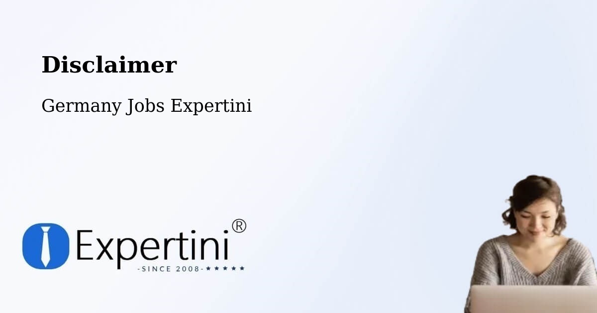 Disclaimer – Rodenberg - Germany Jobs Expertini